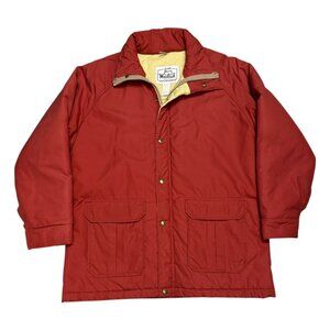 VINTAGE WOOLRICH Retro 90s Winter Designer Puffer Parka Coat Jacket Womens Large